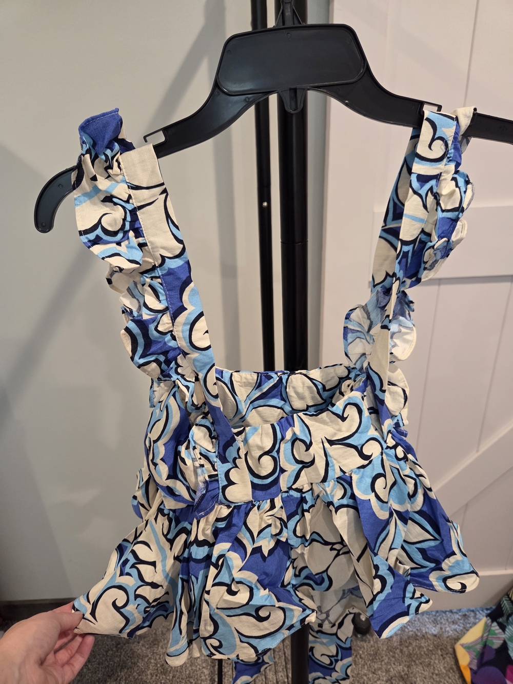 Meet Me In Santorini - Collette crop Top -S